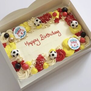 Liverpool FC Champions Sheet Cake