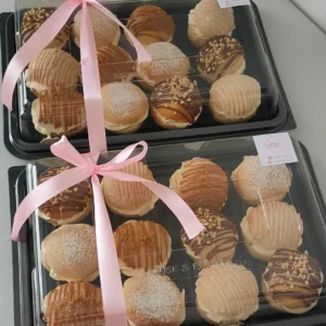 Assorted Gourmet Stuffed Donut Platte